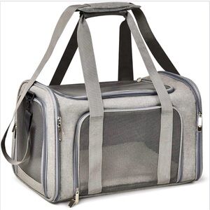 Gray Travel Bag for pet